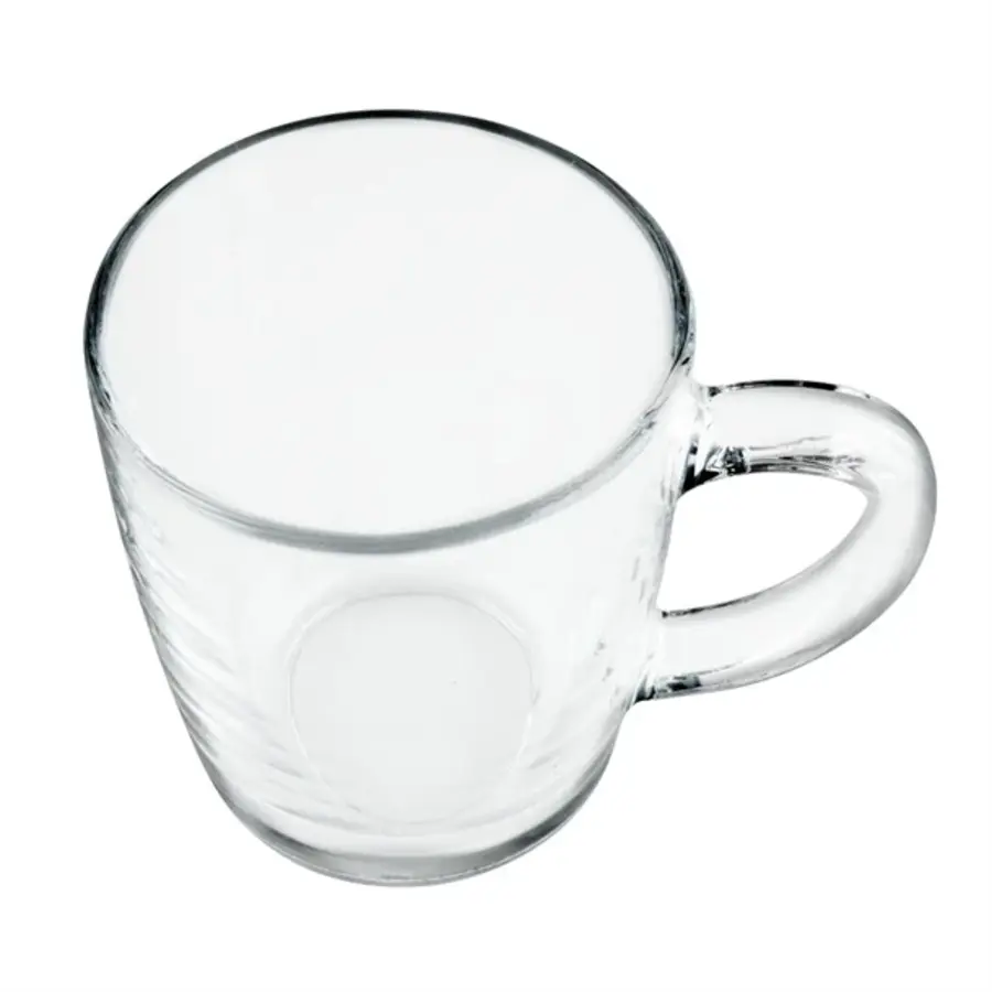 Glasbecher | 340 ml | 9,5 (H) x 8,6 (Ø) cm | 24 Stück