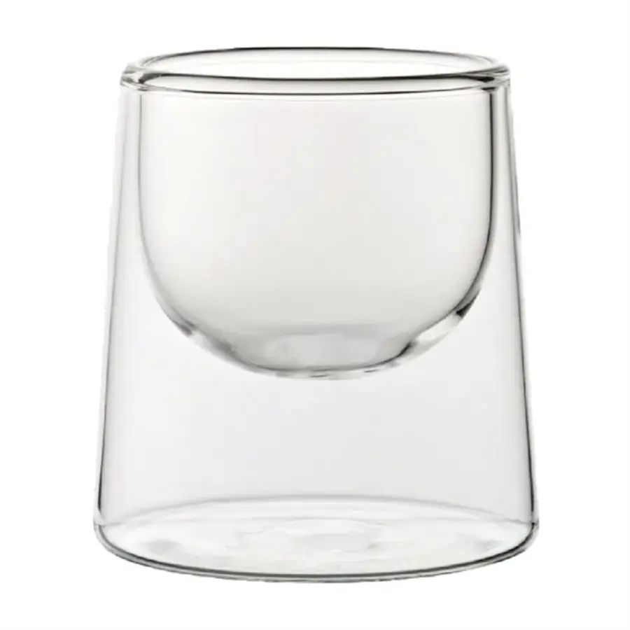 Double-walled dessert/tasting bowl | 150ml | 8.8(h) x 6.5(w) x 6.5(l)cm | Insulated | Pack of 6