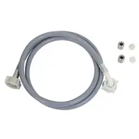 Lave-vaisselle avec pompe de vidange | Panier de 500 mm | 3,6 kW | Avec 2 paniers