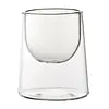 Dubbelwandig dessert/proefschaaltje | borosilicaatglas | 7Cl | 6 stuks
