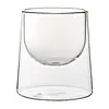 HorecaTraders Dubbelwandig dessert/proefschaaltje | borosilicaatglas  | 220ml | 6 stuks