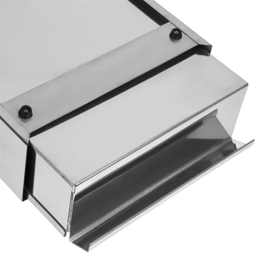 Stainless steel coffee drawer with removable drawer