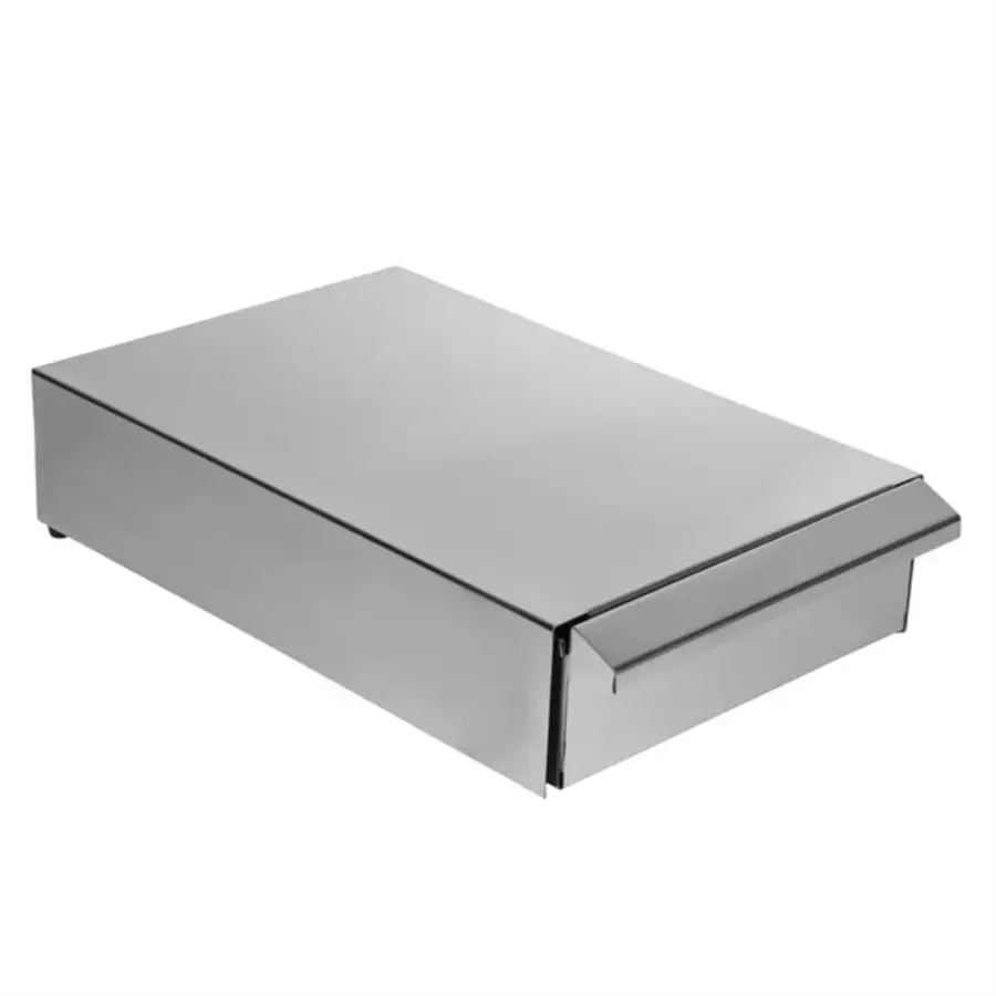 Stainless steel coffee drawer with removable drawer