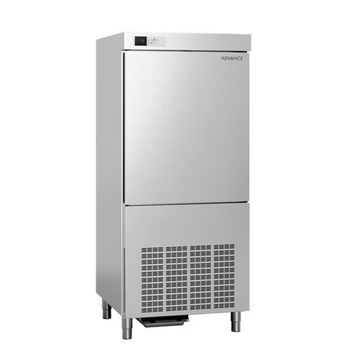  HorecaTraders Snel vriezer | RVS |-40°+10° | verstelbare poten | 800x930x1814-1864(h) cm 