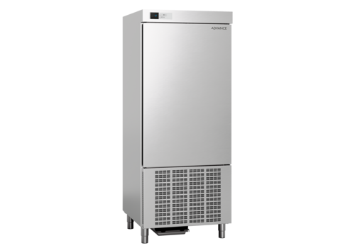  HorecaTraders Congélateur rapide | 64 dB | -40 °C à +10 °C | Pieds réglables | 80 x 93 x 195,4-204 (h) cm 