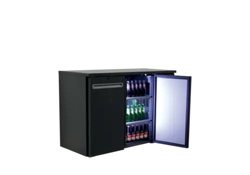  Serrco Barkoeler | 299L | LED | 2  deuren | geventileerde koeling | 1245x560x820 mm 