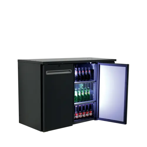  Serrco Bar cooler | 299L | LED | 2 doors | ventilated cooling | 1245x560x820 mm 
