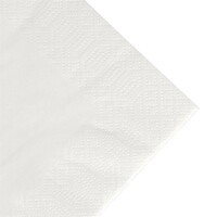 Serviettes de table blanches compostables Duni 40 cm (1000 pièces)