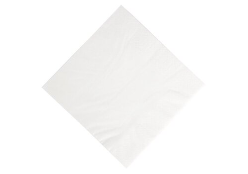  HorecaTraders Duni dinerservetten composteerbaar wit 40cm (1000 stuks) 