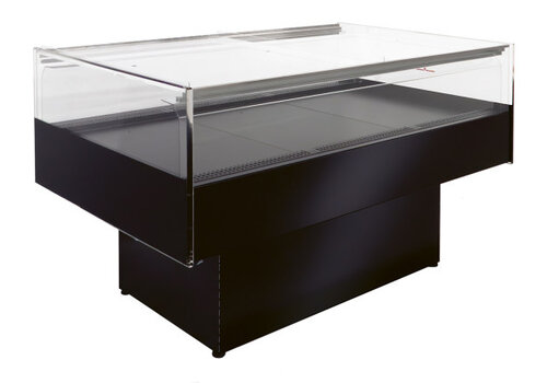  HorecaTraders Cooling Island | Impulse | Plexiglass Sliding Windows | Plug-in Ready | 92x129x88cm 