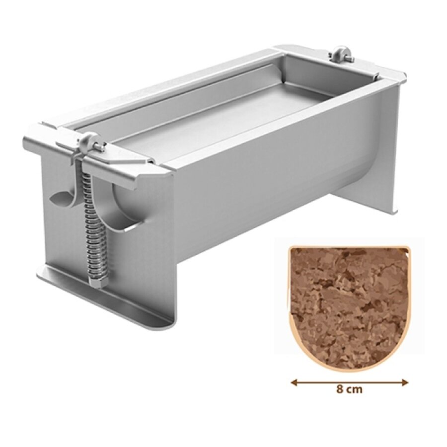 Patevorm | 8,0 (H) x 20 x 8,0 cm