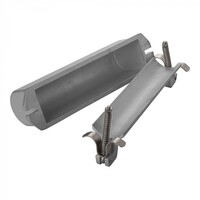 Adelmann Patévorm Ø5,5 cm x L24 cm – Gegoten Aluminium