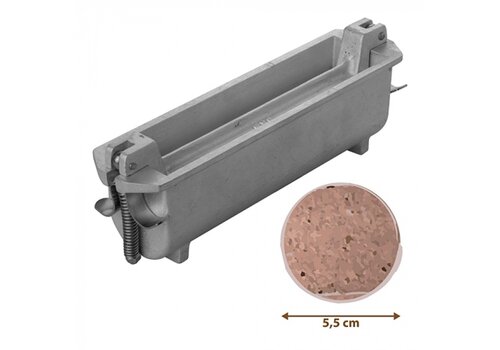  HorecaTraders Adelmann Pate Mold Ø5.5 cm x L24 cm – Cast Aluminum 