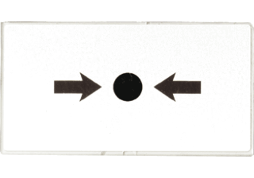  Chubb Ajax Ajax breekglas handmelder 76x40 mm – set van 10 