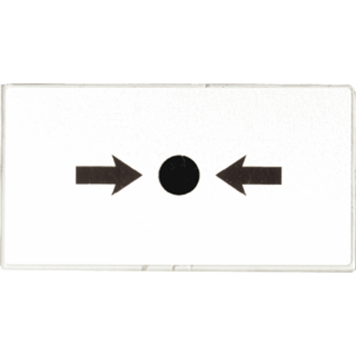  Chubb Ajax Ajax break glass manual detector 76x40 mm – set of 10 