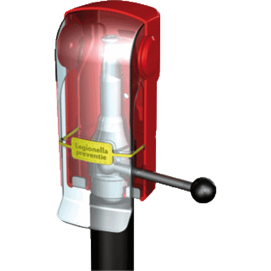 Ajax LegioSeal mounting/connection set fire hose reel – LegioSeal series