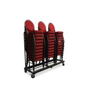 Chariot à chaises empilables | 176 × 51-72 × 42 cm