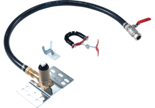  Chubb Ajax Mounting/connection set fire hose reel | 3/4" | Clamp | With shut-off valve 