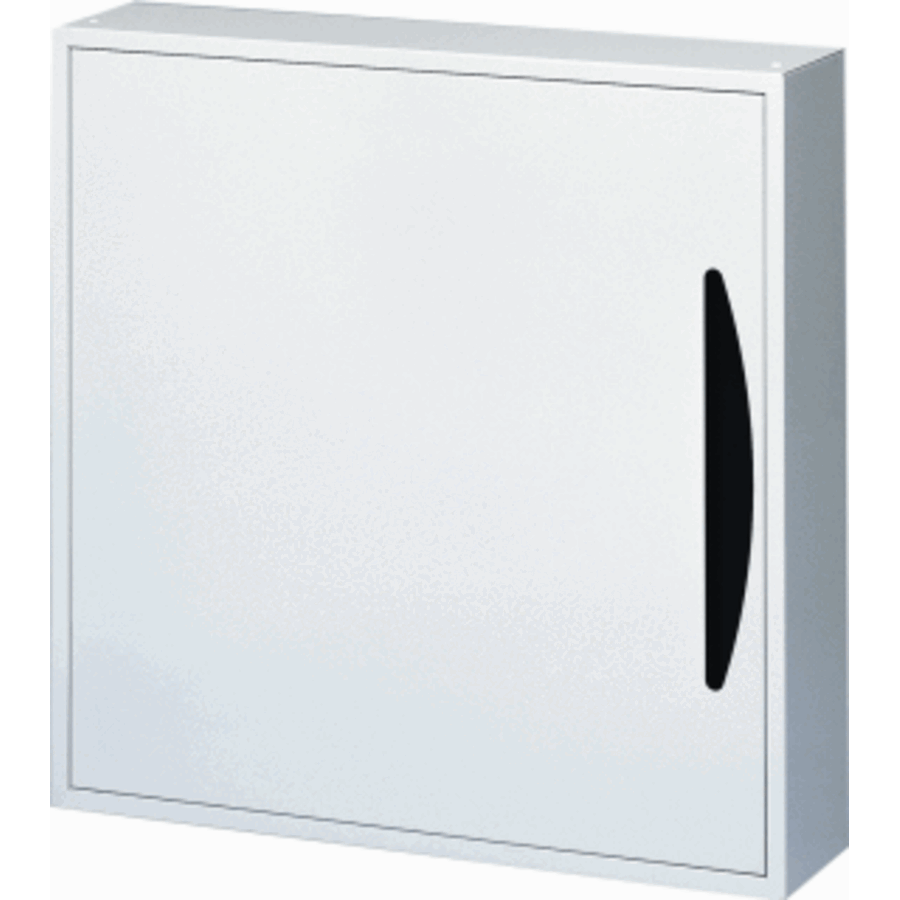 Haspelkast | Basic | Wit | Staal | Inbouw/Opbouw | 790x790x135 mm