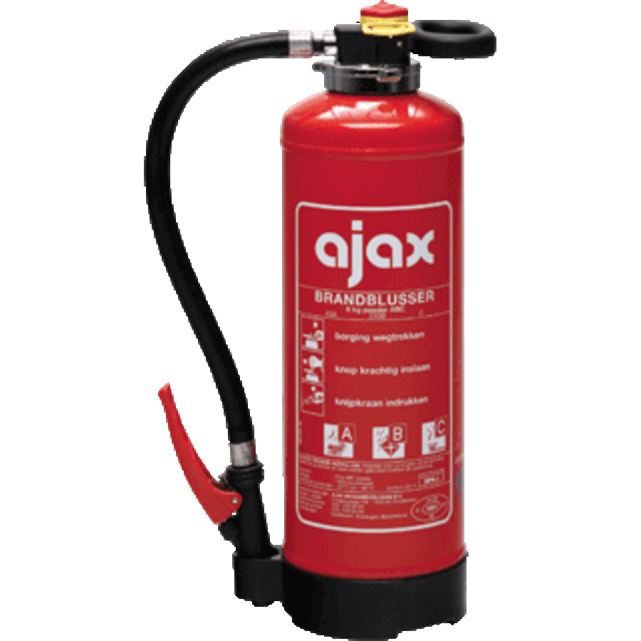 brandblusser | 6 kg | ABC | handbediend | met ophangbeugel