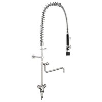 1-hole rinse shower | Stainless steel | 390x975 mm
