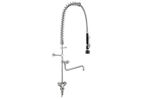  Combisteel 1-hole rinse shower | Stainless steel | 390x975 mm 