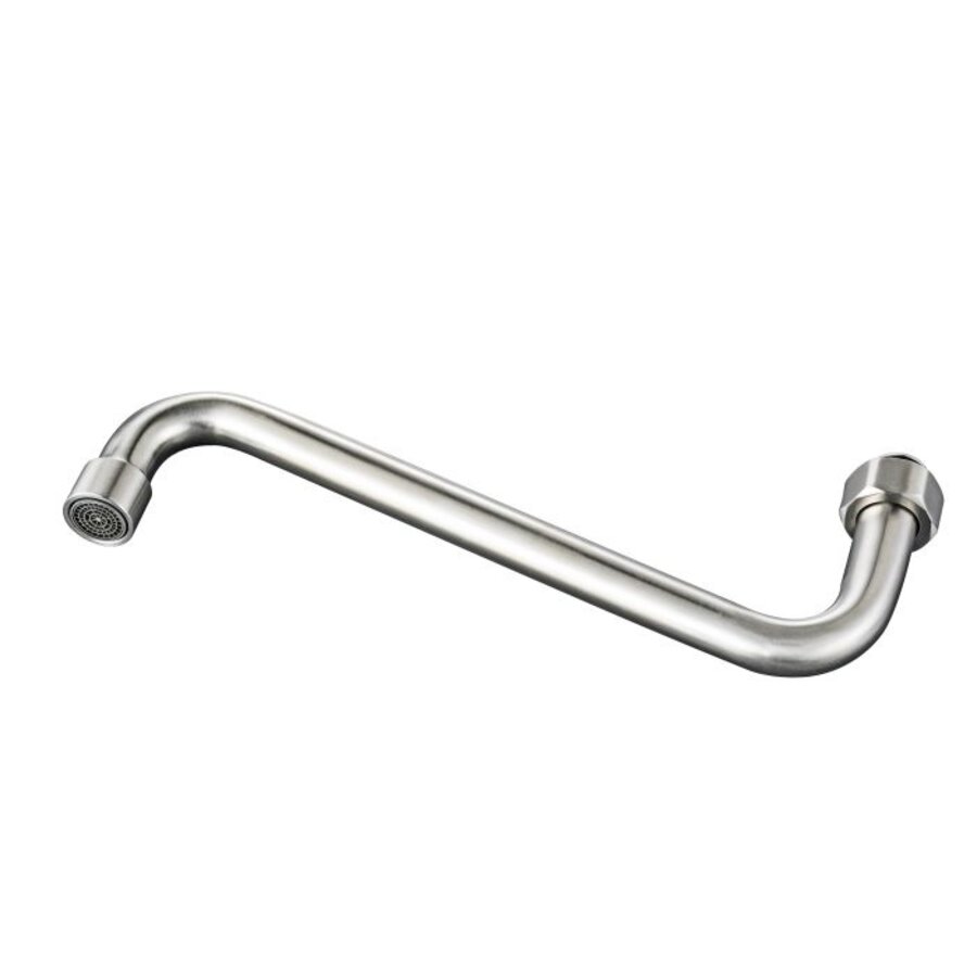 1-hole rinse shower | Stainless steel | 390x975 mm