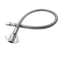 1-hole rinse shower | Stainless steel | 390x975 mm