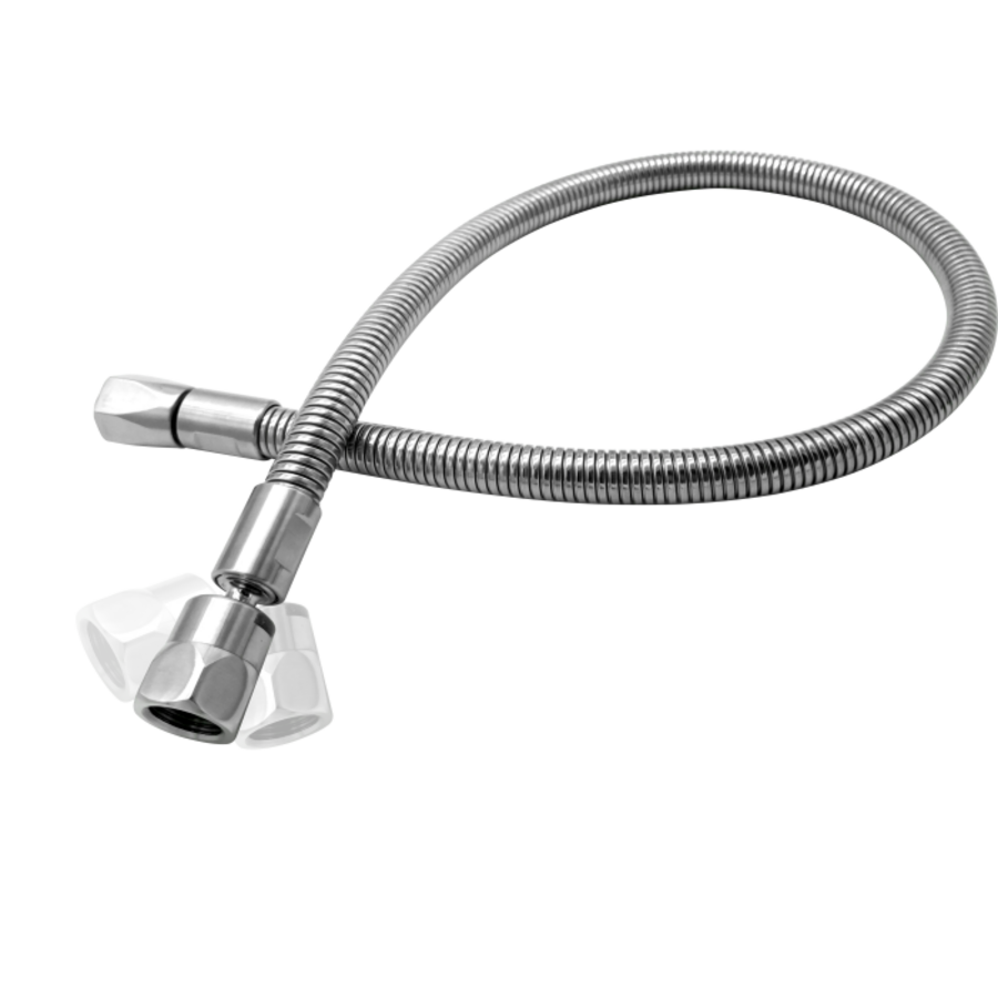 1-hole rinse shower | Stainless steel | 390x975 mm