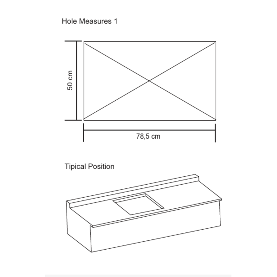 Cocktail Maker Workstation | 85x55x34cm