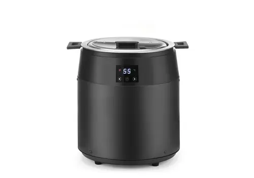  Hendi Soup kettle without water | 10 L | Digital | Black | ø330x(H)398 mm 