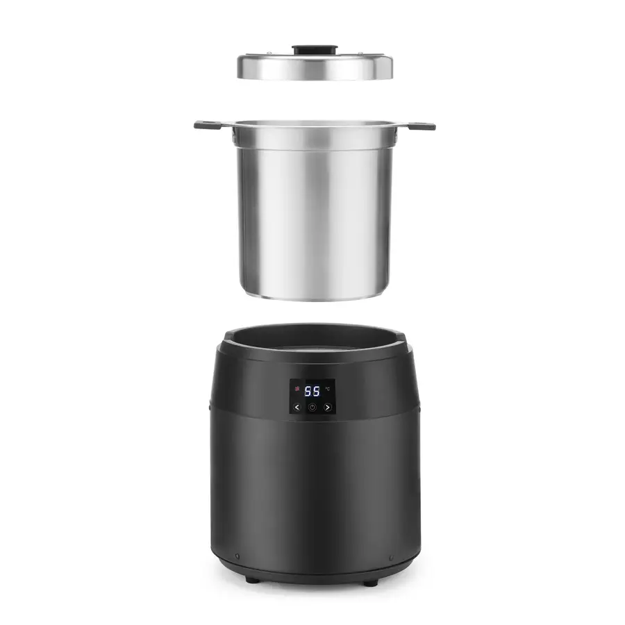 Bouilloire sans eau | 10 L | Numérique | Noire | ø330 x (H)398 mm