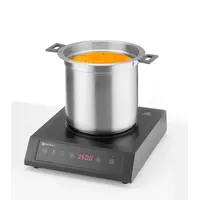 Soup kettle without water | 10 L | Digital | Black | ø330x(H)398 mm