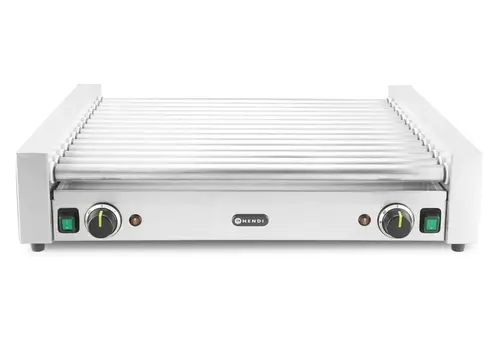  Hendi Grill à saucisses XL | 2 zones | Rouleaux de 63 cm | 230 °C 
