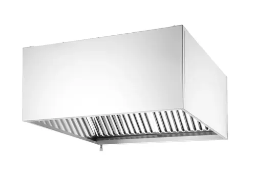  Hendi Wandmontierte Dunstabzugshaube | Befestigung mit Schrauben | Edelstahl | 1005 x 1000 x (H) 450 mm 