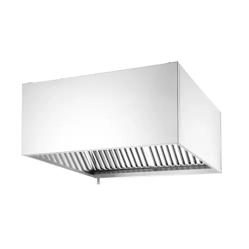  Hendi Wall-mounted extractor hood | Fastened with bolts | Stainless steel | 1005x1000x(H)450 mm 