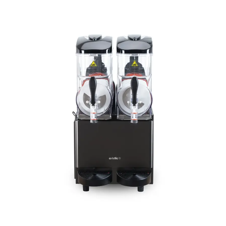 Machine à granita | 2 x 12 L | entre -10 °C et -2 °C | 415 × 507 × 810 mm