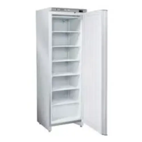  HorecaTraders Freezer | 400 L | Stainless steel | -18 to -23 °C | Fan-cooled | 60x64.6x(H)187.5cm 