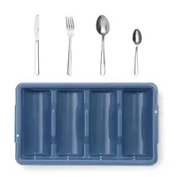 Cutlery set | 200 pieces | 18/0 stainless steel | Includes cutlery tray | Dishwasher safe