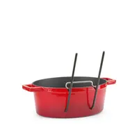 Lid holder | Stainless steel | Non-slip | 22.4 x 5.2 x (H) 10.5 cm