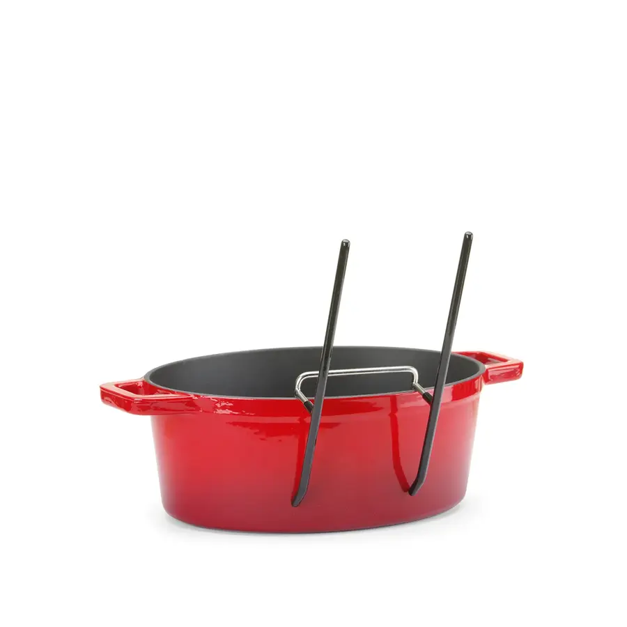 Lid holder | Stainless steel | Non-slip | 22.4 x 5.2 x (H) 10.5 cm