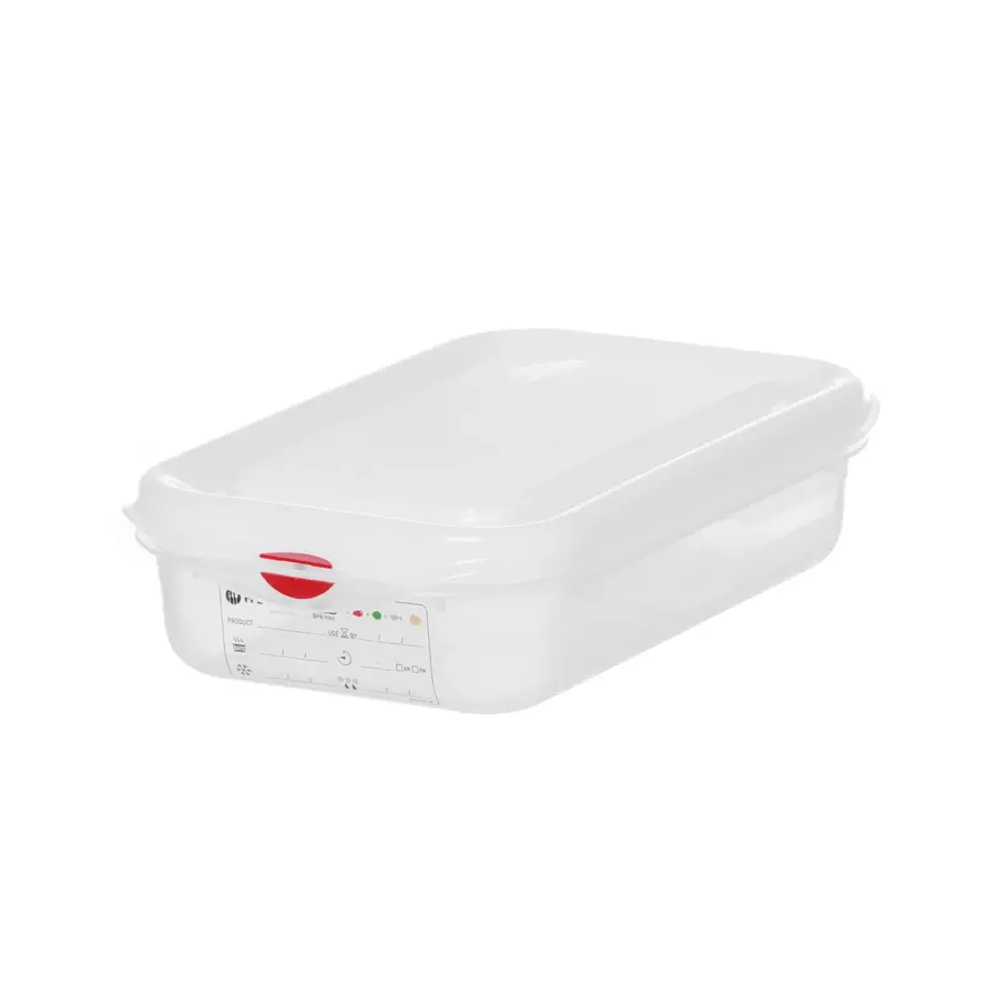 Container with lid | GN 1/4 | stackable | various sizes