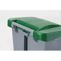 Waste bin | Light gray | 120L | 51x42.5x(H)87.5