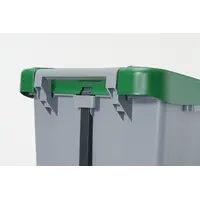 Waste bin | Light gray | 120L | 51x42.5x(H)87.5