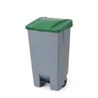 Waste bin | Light gray | 120L | 51x42.5x(H)87.5