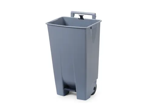  HorecaTraders Afvalbak | Lichtgrijs | 120L | 51x42,5x(H)87,5 