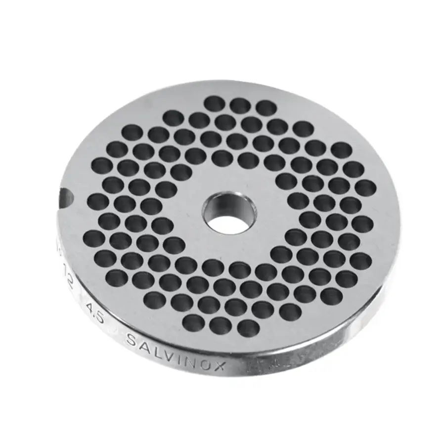 Perforated plate for meat grinder | Stainless steel | 5 sizes