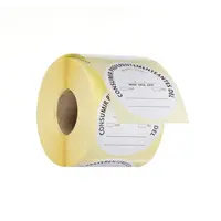 Aufkleber für Lebensmittelsicherheit | Selbstklebend | Mindesthaltbarkeitsdatum | 500 Stück