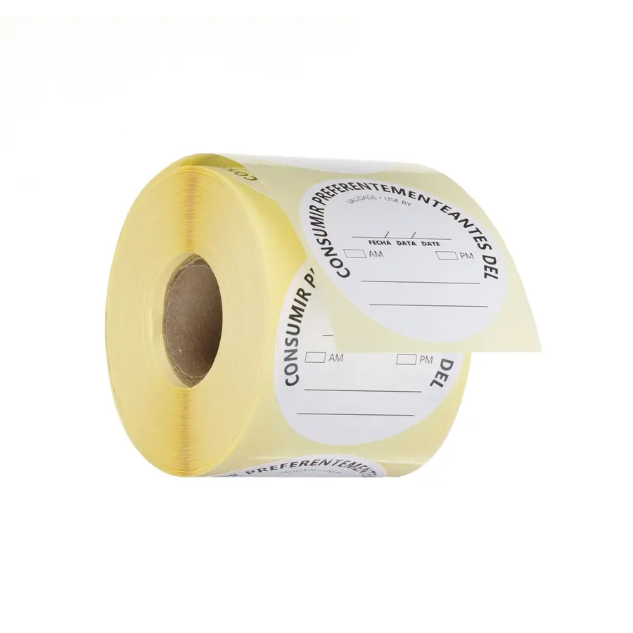 Aufkleber für Lebensmittelsicherheit | Selbstklebend | Mindesthaltbarkeitsdatum | 500 Stück