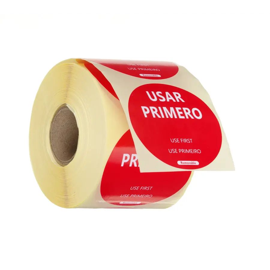 Food safety stickers | FIRST USE | 500 stickers